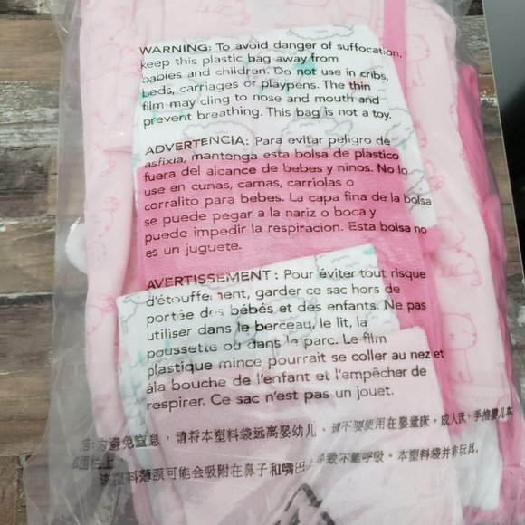 Baby Girls' 8-Piece Towel and Washcloth Set, Pink/White - Simple Joys by Carter - Picture 3 of 5